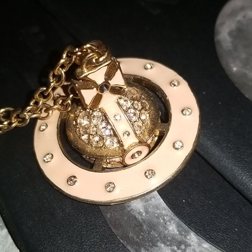 Vintage Vivienne Westwood Mayfair Pink Enamel Orb